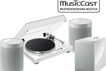 Yamaha MusicCast Vinyl 500 biały) + 2x MusicCast 20 biały) + SUB 100 bia
