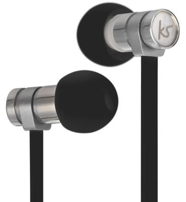 KitSound Nova in-ear Słuchawki z mikrofonem do smartfona lub tabletu, czarny KSNOVBK